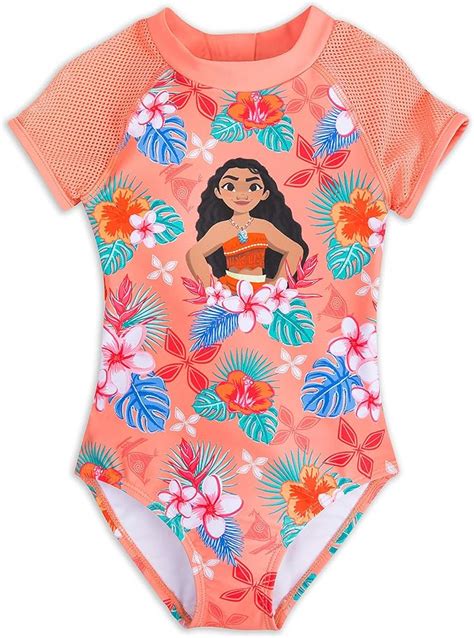 Buy Disney Moana Swimsuit For Girls Size 910 At