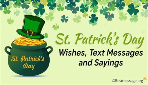 St Patricks Day Messages Wishes And Quotes Blessings