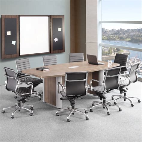Conference tables are available in every size and shape you could need. Classic Plus Boat Shaped Conference Table - Cheyenne ...