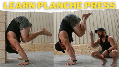 How To Planche Press To Handstand Youtube