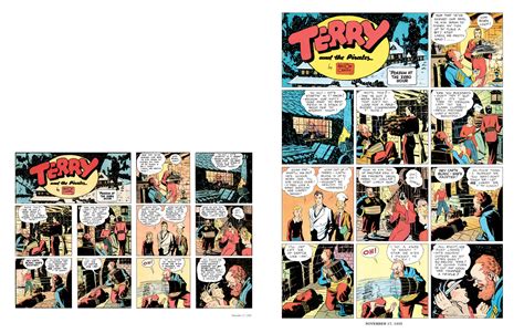 Terry And The Pirates The Master Collection Library Of American Comics