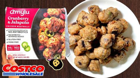 Amylu Cranberry Jalapeno Chicken Meatballs Costco Product Review