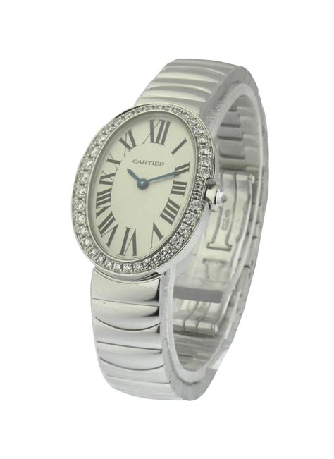 Best prices 30 day return policy free shipping shop now! WB520006 Cartier Baignoire 1920 White Gold | Essential Watches