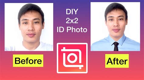 How To Make 2x2 Id Photo With Formal Attire Using 1 App Youtube