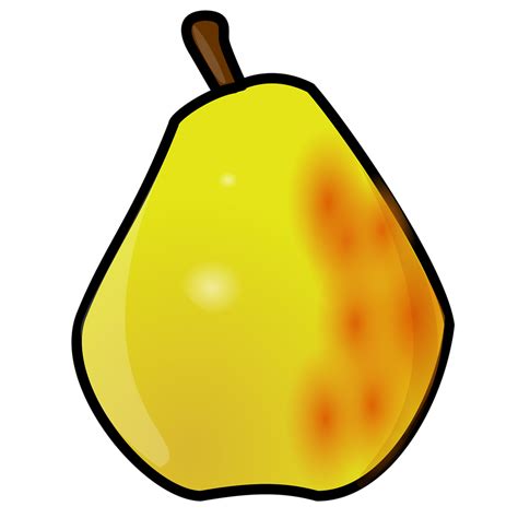 Pear Free Stock Photo Illustration Of A Pear 15910