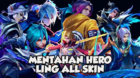 Mentahan Hero Ml No Background Ling All Skin Png Pack Mobile Legends