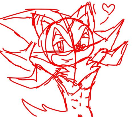 Sexy Shadow Sketch Sonic The Hedgehog Amino