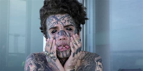 Australian Tattooed Model Taunts Police Over Assault Arrest Warrant You Ll Never Catch Me