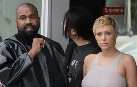 Kanye Wests Wife Bianca Censori Goes Braless To Show Off Breasts The