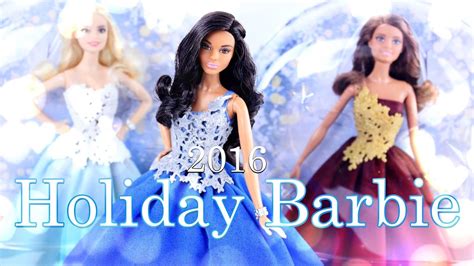 2016 Holiday Barbie Peace Hope And Love Collection Doll Review Youtube