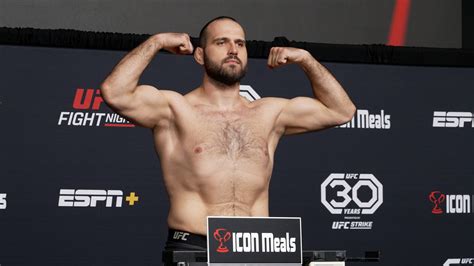 Martin Buday Ufc On Espn 51 Weigh In Mma Junkie