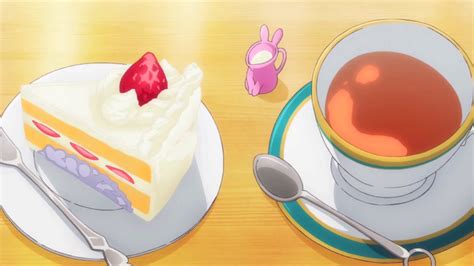 Itadakimasu Anime Strawberry Short Cake And Tea Gochuumon Wa Usagi