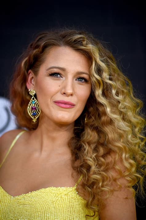 Blake Lively Famosas Que Nos Demuestran Que El Pelo Rizado