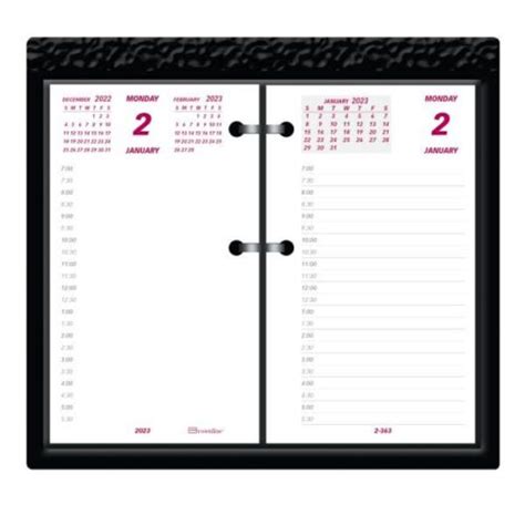 2023 Calendar Brownline Jumbo Home Office Calendars Pad Refill 6 X 3 1