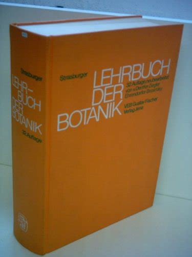 9783437202957 Lehrbuch Der Botanik Iberlibro 3437202952