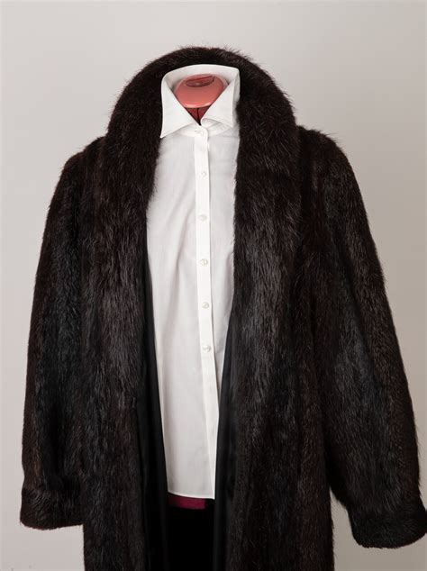 full length fur coat etsy