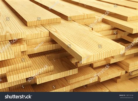 Large Stack Of Wood Planks Stock Photo 138714146 Shutterstock