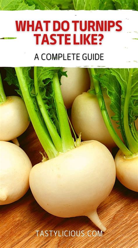 What Do Turnips Taste Like A Complete Guide Tastylicious Turnip