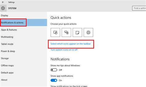 Windows 10 Tip Showhide All Notification Area Icons On The Windows