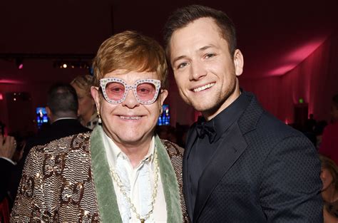 Taron Egerton Shares Rocketman Footage With Help From Elton John