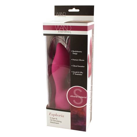 silicone clit and g spot wand attachment