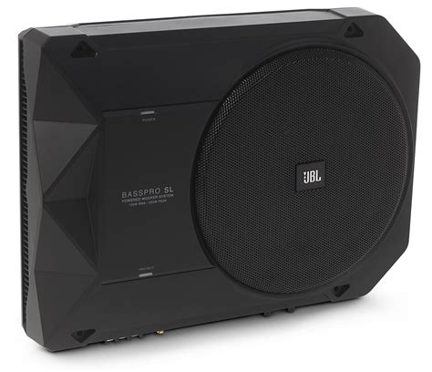 Jbl Basspro Sl 8 Inch Enclosed Active Underseat Car Stereo Subwoofer