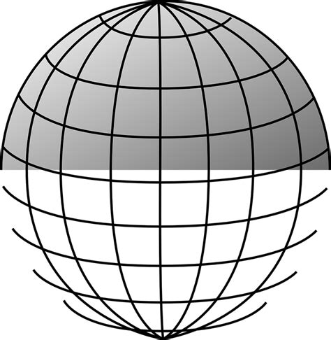 Globe Vector Lines Png