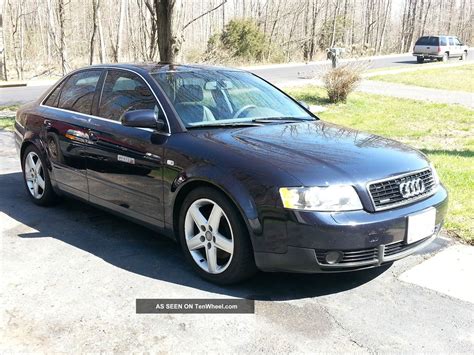 2003 Audi A4 Quattro Base Sedan 4 - Door 3. 0l