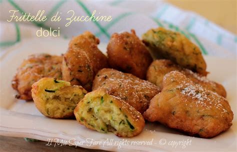 Maybe you would like to learn more about one of these? Frittelle di zucchine dolci ricetta della nonna facile e ...