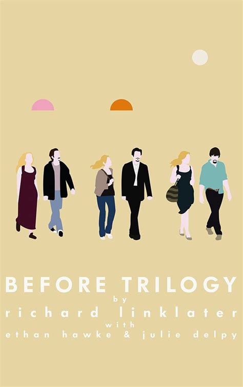 Featuring 1000's of alternative movie posters by artists from all over the world, alternative movie posters (amp) is the world's largest repository of alternative film art. Before Trilogy, Richard Linklater, 1995-2004-2013 ...