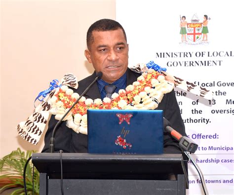 The Fiji Times Minister Elected Officials To Replace Administrators