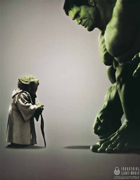 Yoda And Hulk Marvel Dc Disney Marvel Starwars Image Cinema Film