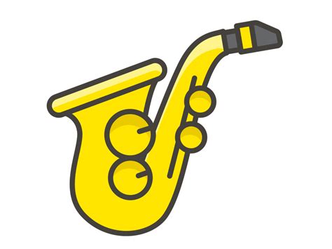 Saxophone Emoji Icon Png Transparent Emoji