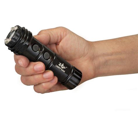Zap Light Mini Flashlight Stun Gun Compact Taser 800k Volts