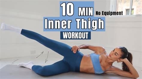 10 Min Inner Thigh Fitness Routine Express Workout And Summer Ready