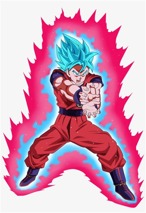 Goku Clipart Super Saiyan God Goku Super Saiyan Blue Kaioken Png