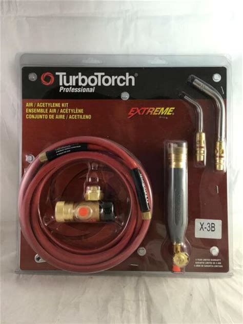 turbotorch x 3b torch kit swirl for b tank air acetylene 0386 0335 for sale online ebay