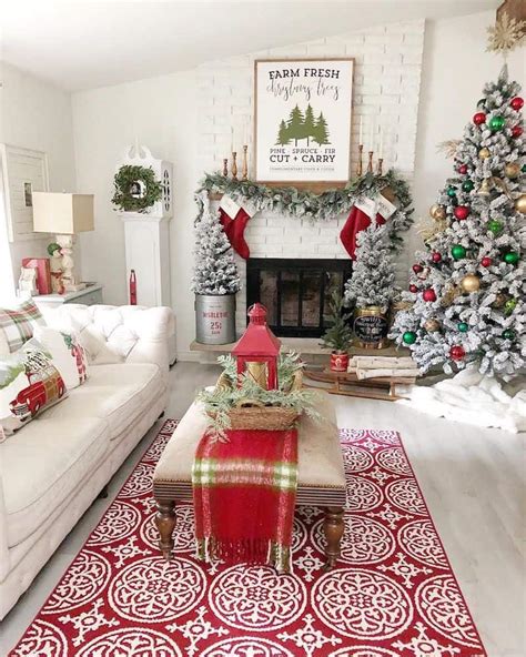 17 Magical Christmas Living Room Decor Ideas To Recreate Habitat For Mom