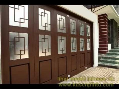 Siap menerima permintaan sesuai design konsumen. 13 PILIHAN (model-desain-gambar) PINTU GARASI KAYU ...