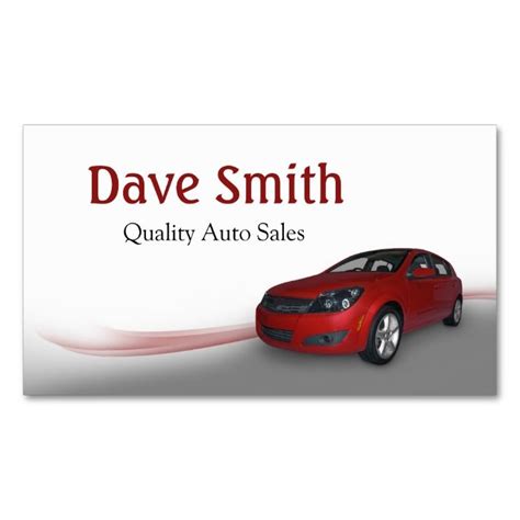 Choose and order from hundreds of custom templates or upload your own. Used Car Dealer and Service Business Card | Zazzle.com ...