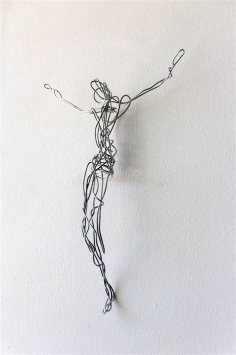 Metal Wire Figure Of Jesus Christ Stock Image Image Of Wire