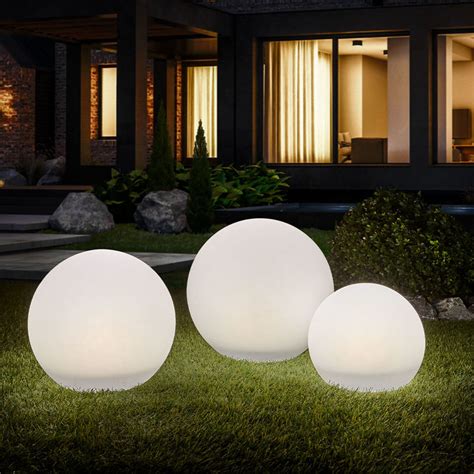 Led solar kugel lichterkette garten außen outdoor beleuchtung lampe partylicht. Eindrucksvolle Lichtblicke: LED- Solarkugeln für Ihren ...