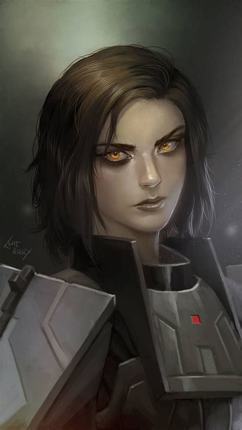 Erida Portrait Commission By Hifarry On Deviantart Star Wars Sith Female Star Wars Characters