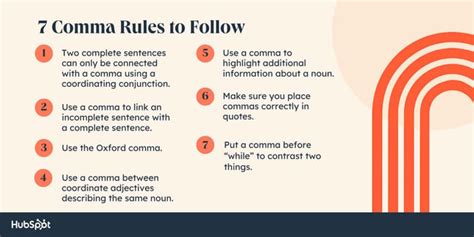 Comma Rules For Clear Writing With Examples Dolquine