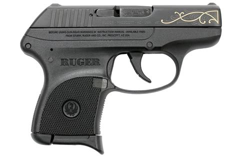 Ruger Lcp 380 Auto Centerfire Pistol With 24kt Gold Plated Engraving