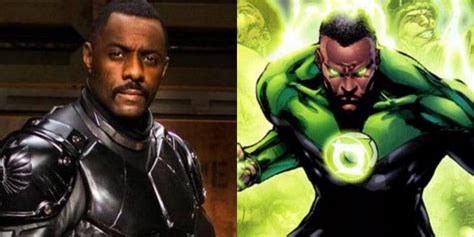 See Idris Elba Become Green Lantern John Stewart For The Dceu Heroic