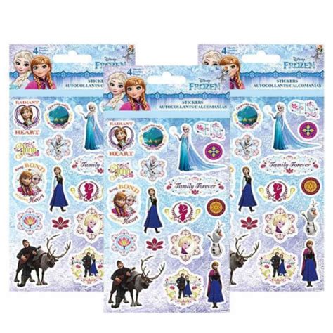 Disney Frozen Sticker Sheets 3 Packs Of 4 Sheets Ea 1 Ralphs