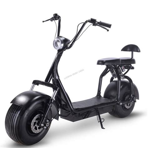 Mototec Knockout 60v 1000w Electric Scooter Ride On Fat Tire Electric