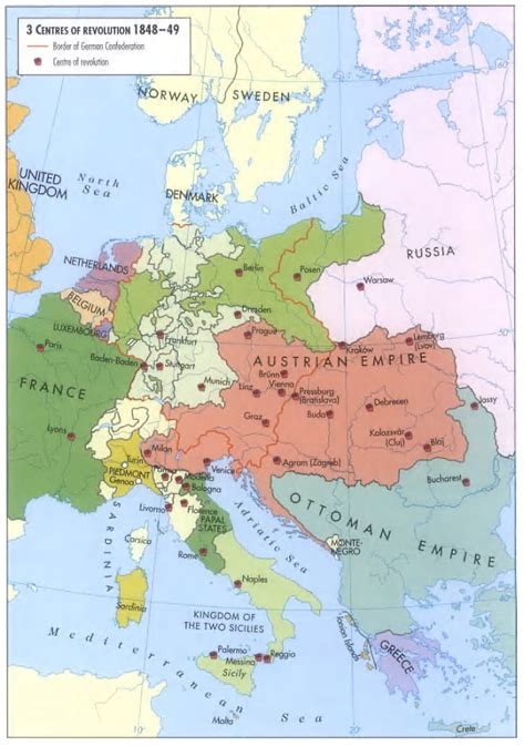 European Wars Of Insurrection 1830 50 Age Of Revolutions