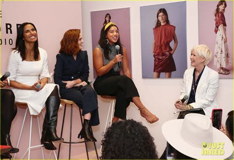 Zoey Deutch And Padma Lakshmi Participate In Panel For Rebecca Taylor